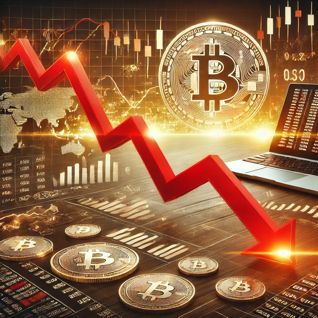 Bitcoin Price Drops Below 83,000 USDT Despite 24-Hour Gain